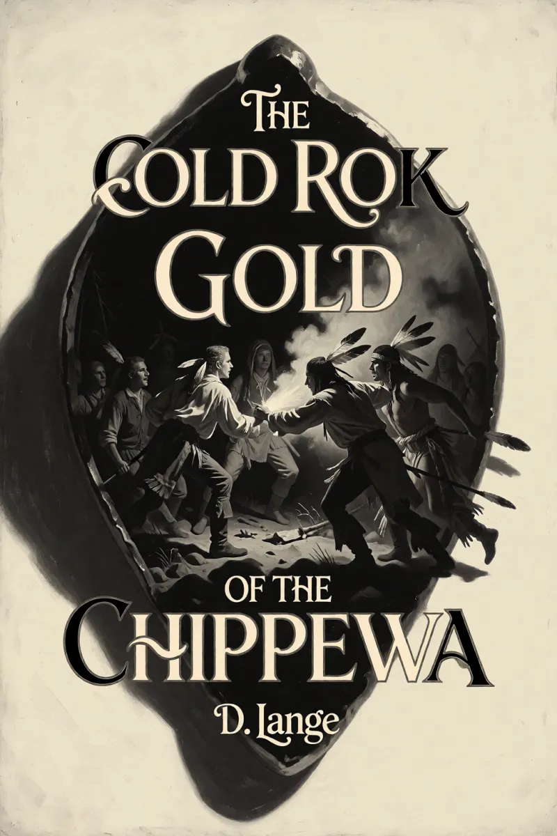 Cover of The gold rock of the Chippewa by D. Lange