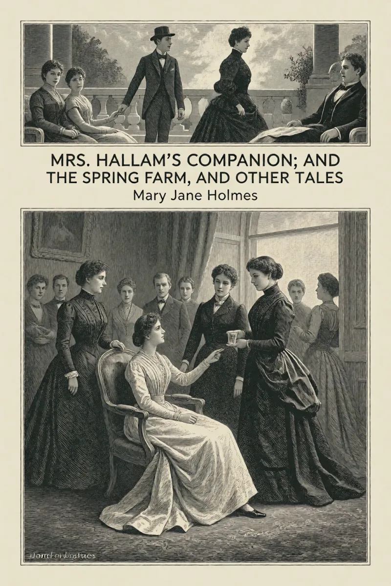 Cover of Mrs. Hallam's companion; and The Spring Farm, and other tales by Mary Jane Holmes