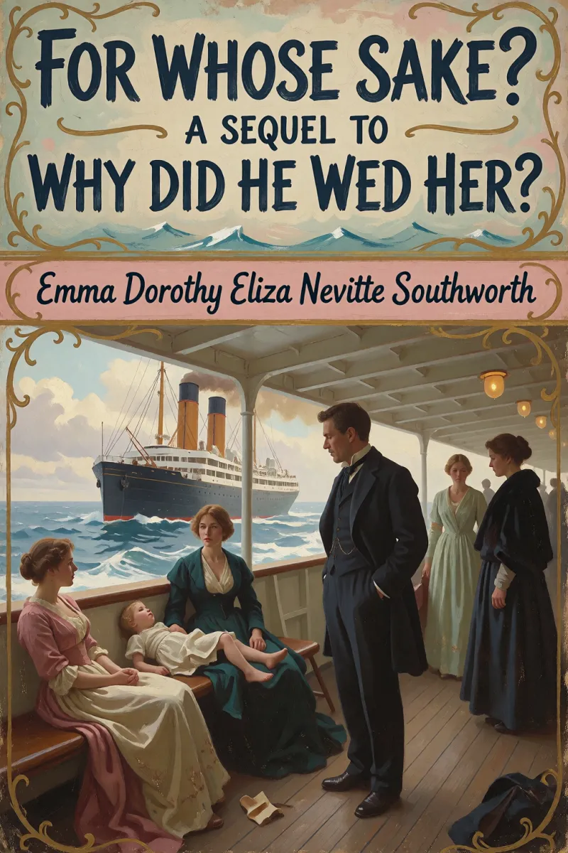Cover of For whose sake?: A sequel to "Why did he wed her?" by Emma Dorothy Eliza Nevitte Southworth