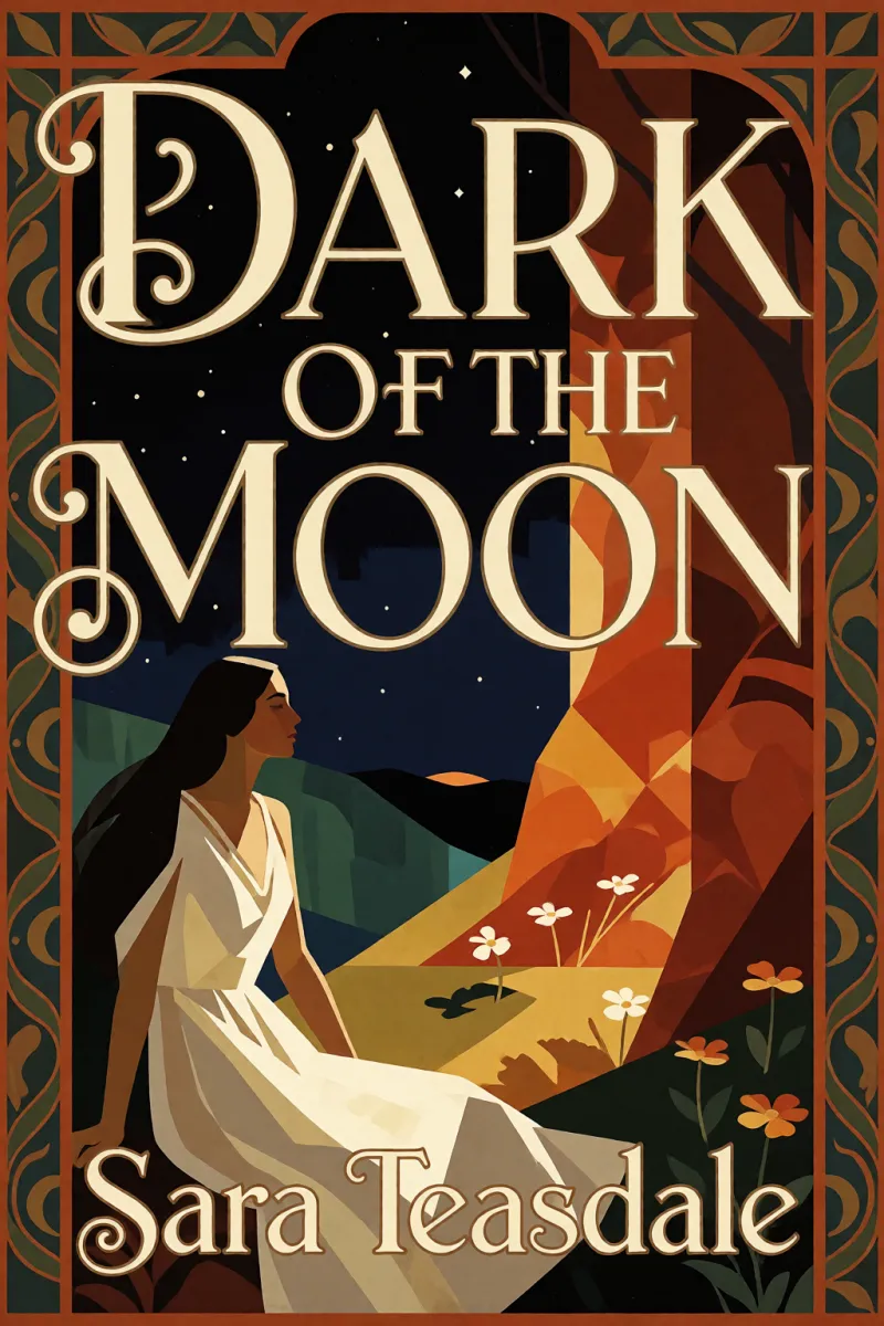 Cover of Dark of the Moon by Sara Teasdale