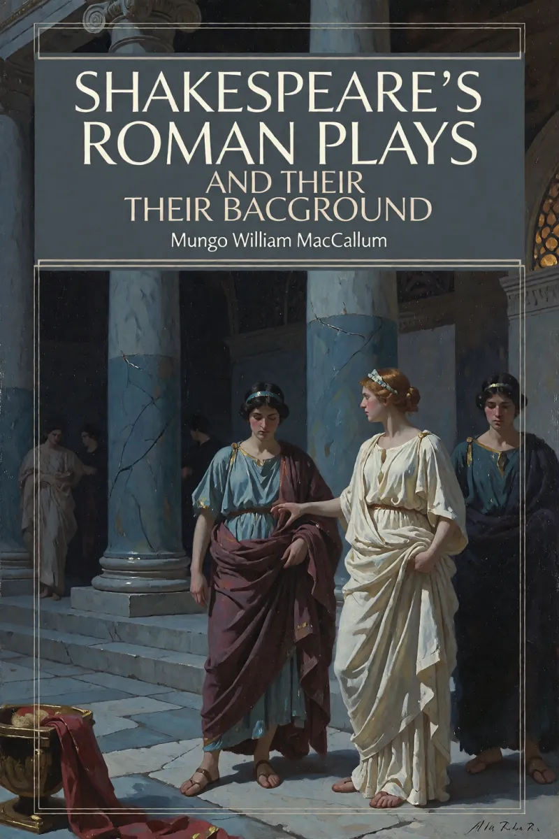 Cover of Shakespeare's Roman plays and their background by Mungo William MacCallum