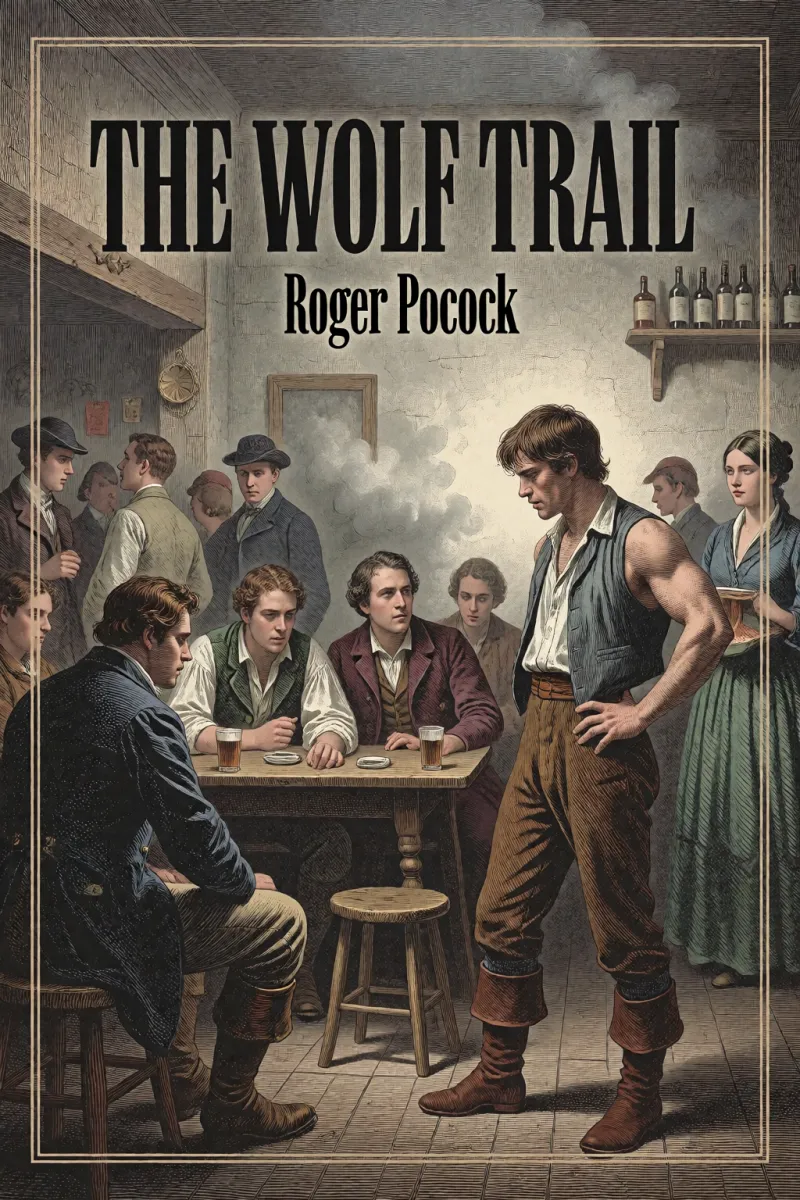 Cover of The wolf trail by Roger Pocock