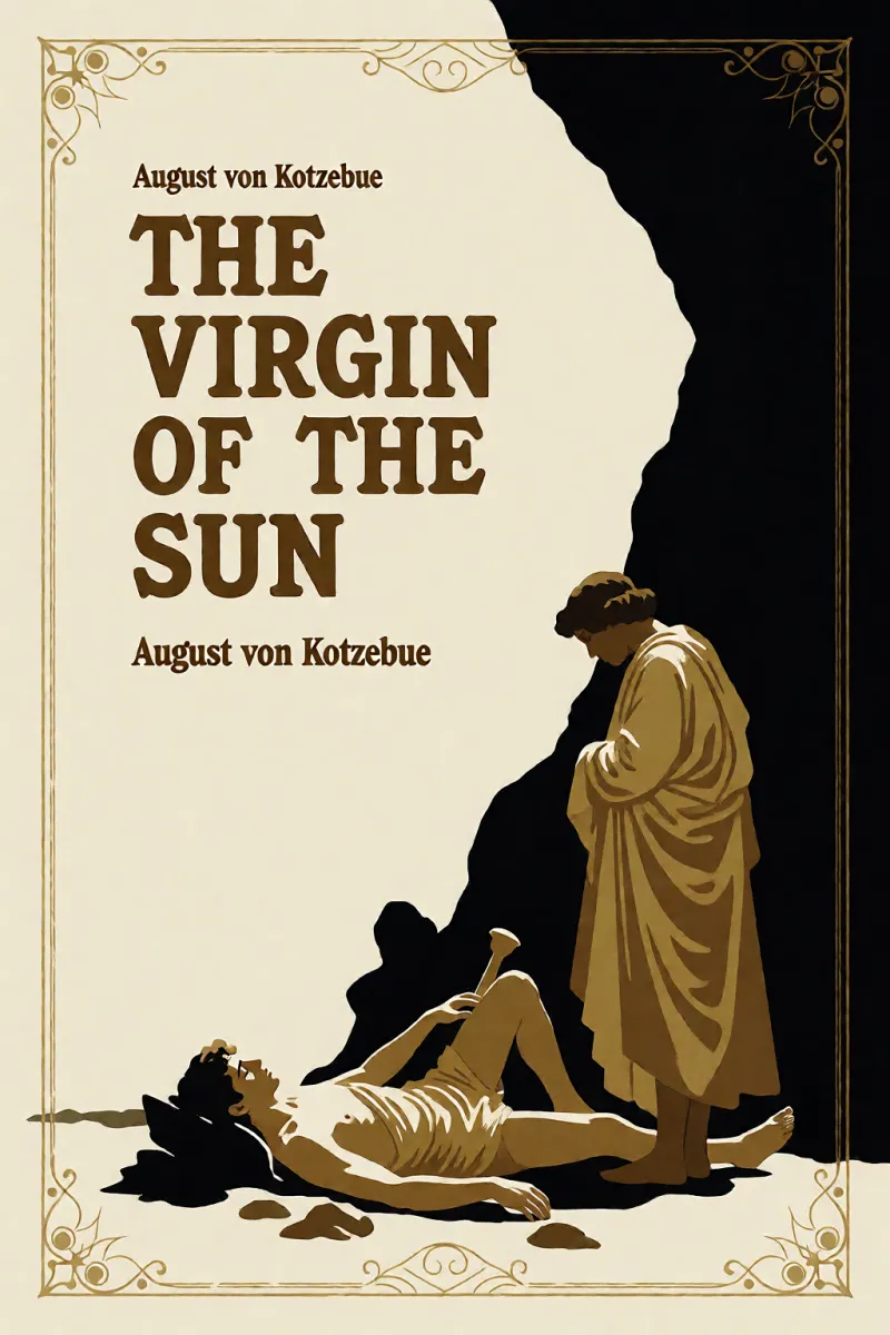 Cover of The virgin of the sun by August von Kotzebue