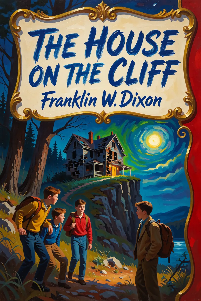 Cover of The house on the cliff by Franklin W. Dixon
