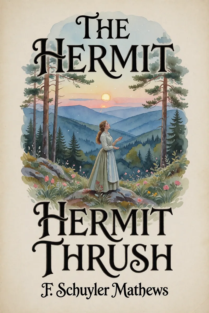 Cover of The hermit thrush by F. Schuyler Mathews