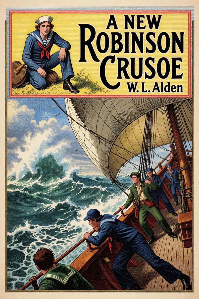 Cover of A new Robinson Crusoe by W. L. Alden