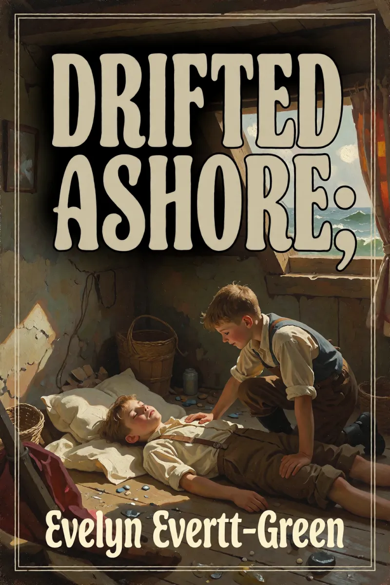 Cover of Drifted ashore; by Evelyn Everett-Green