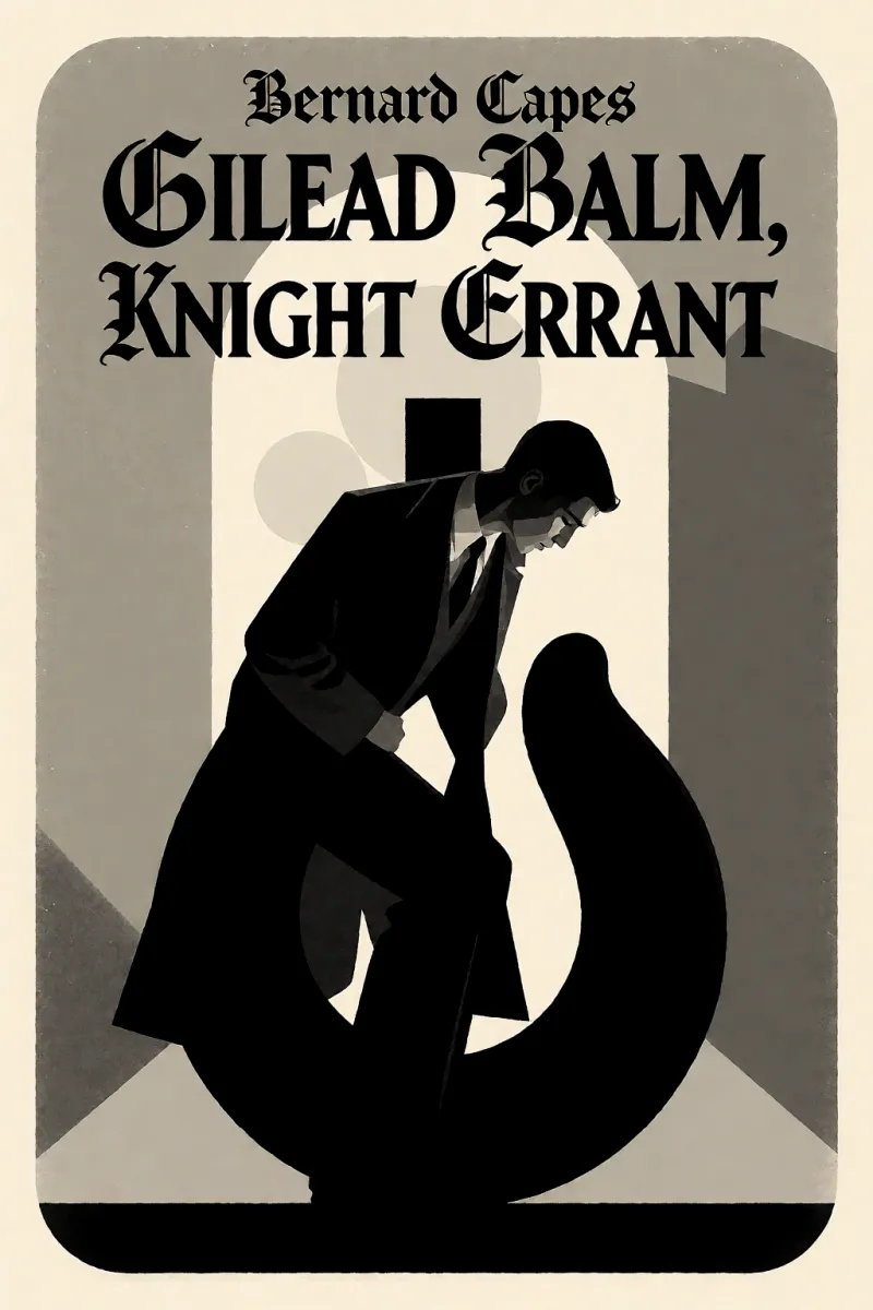 Cover of Gilead Balm, knight errant by Bernard Capes