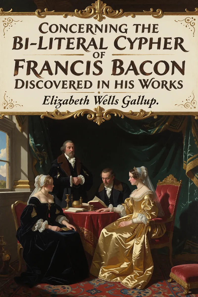 Cover of Concerning the bi-literal cypher of Francis Bacon discovered in his works by Elizabeth Wells Gallup