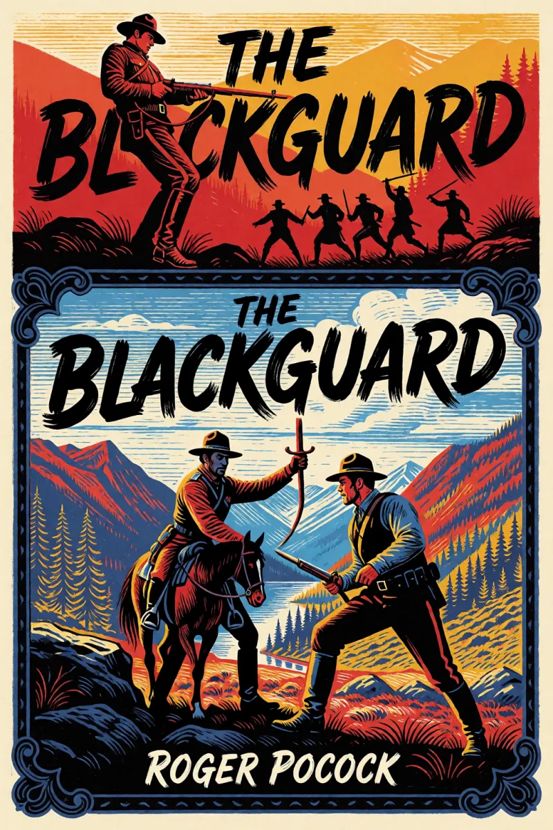 Cover of The Blackguard by Roger Pocock