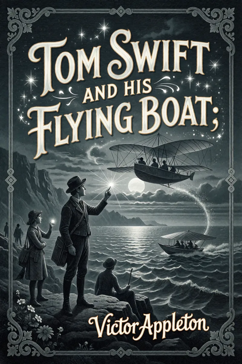Cover of Tom Swift and his flying boat; by Victor Appleton