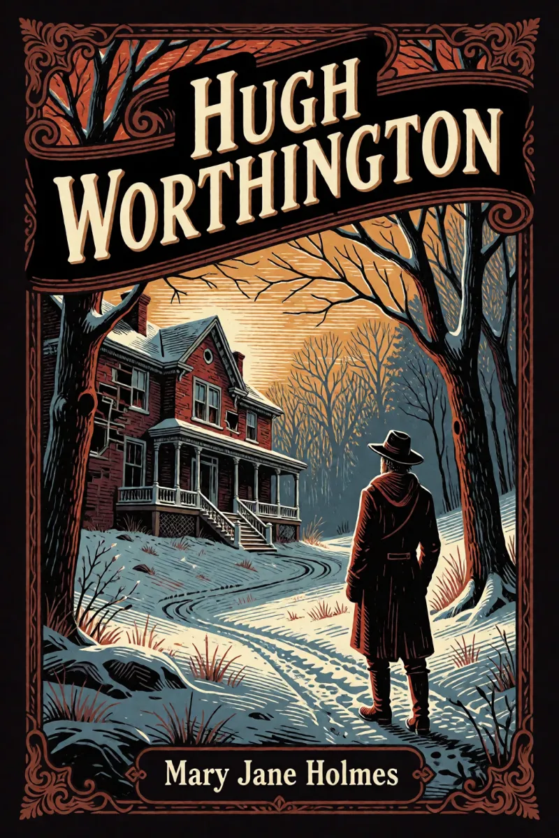 Cover of Hugh Worthington by Mary Jane Holmes
