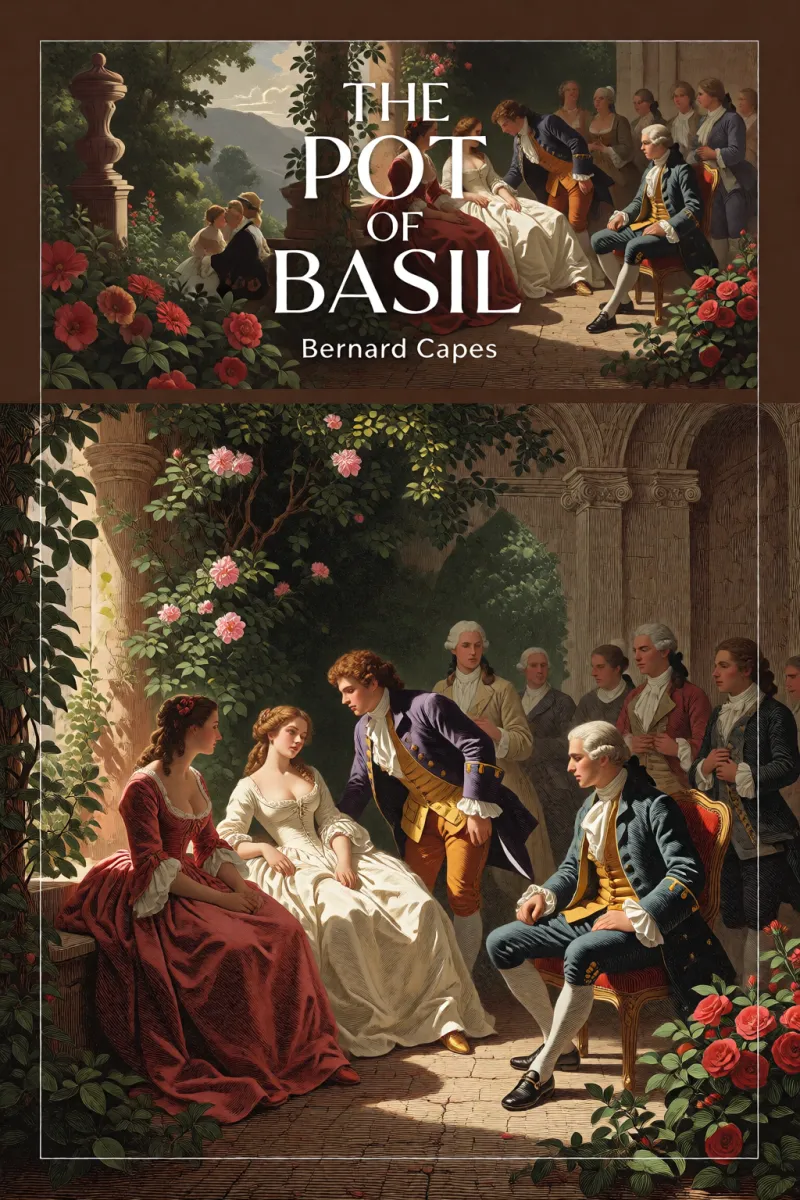 Cover of The pot of basil by Bernard Capes