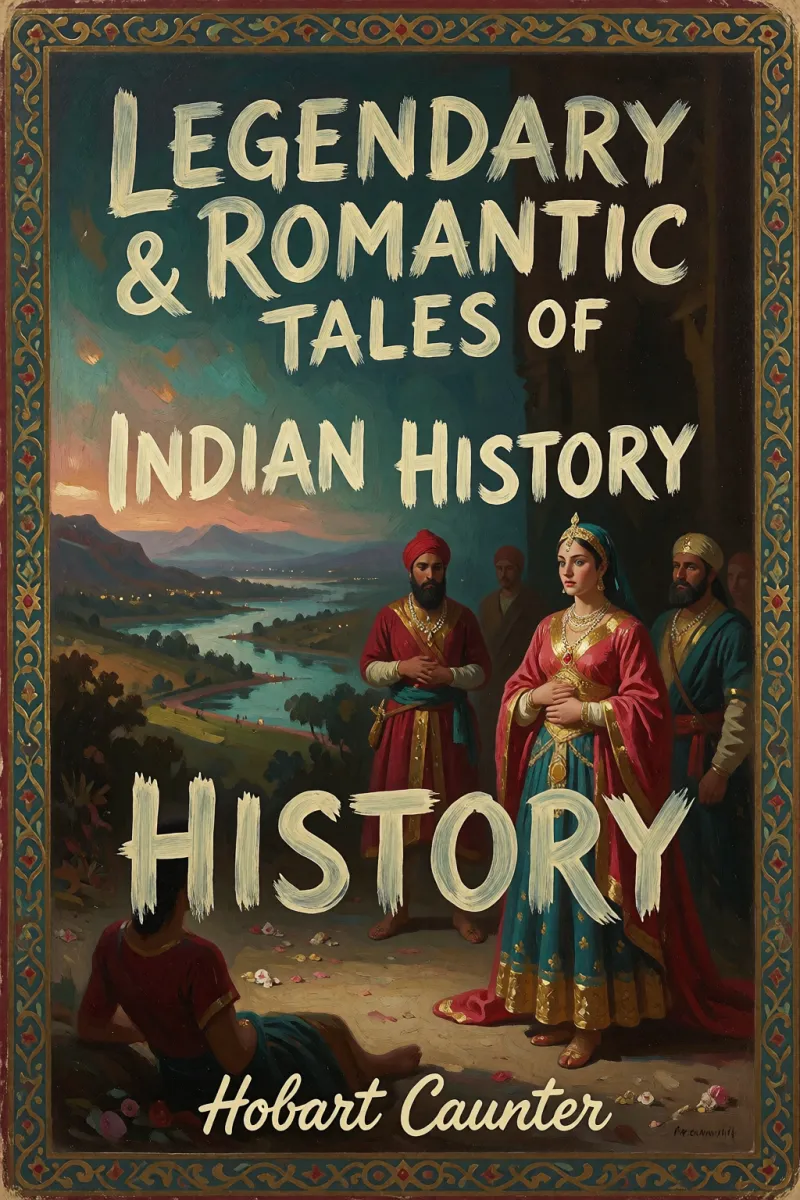 Cover of Legendary & romantic tales of Indian history by Hobart Caunter
