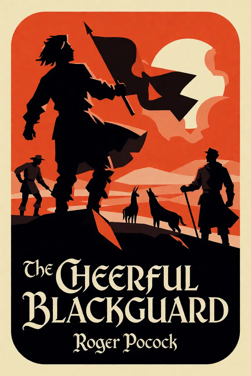 Cover of The cheerful blackguard by Roger Pocock