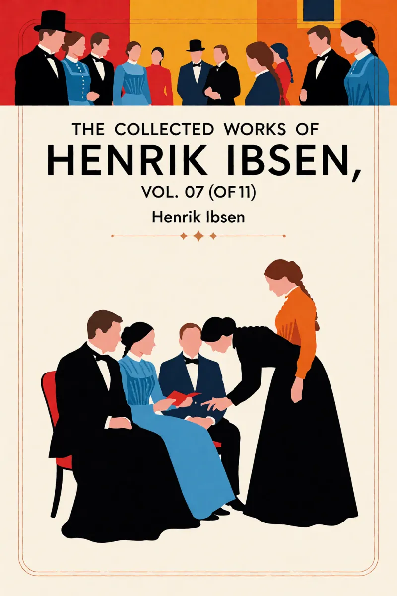 Cover of The collected works of Henrik Ibsen, Vol. 07 (of 11) by Henrik Ibsen