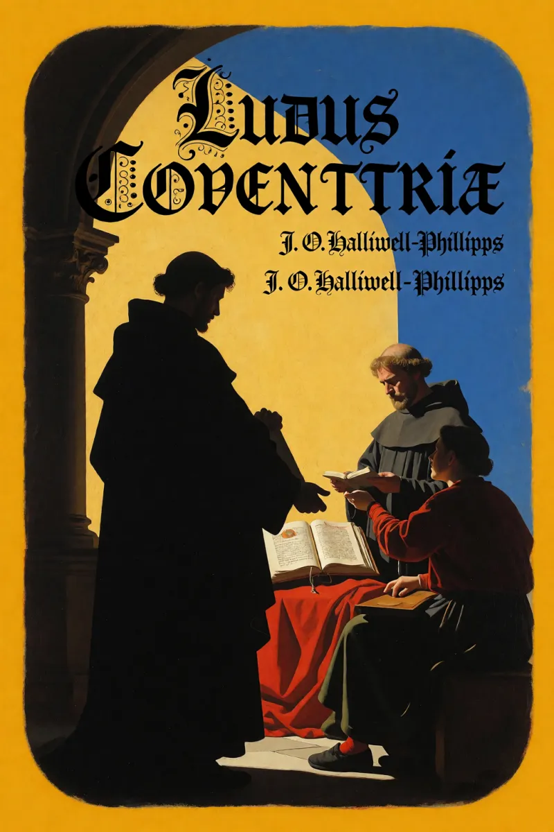 Cover of Ludus Coventriæ by J. O. Halliwell-Phillipps