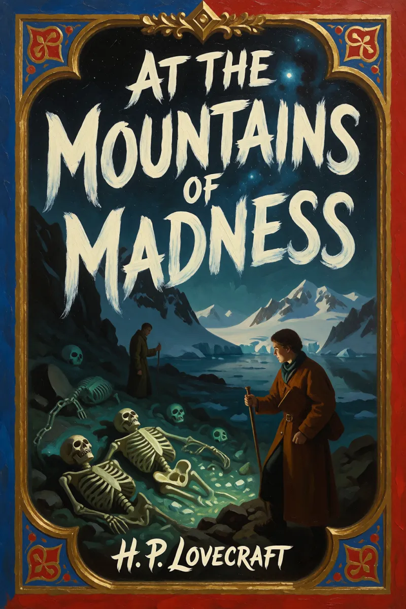 Cover of At the mountains of madness by H. P. Lovecraft