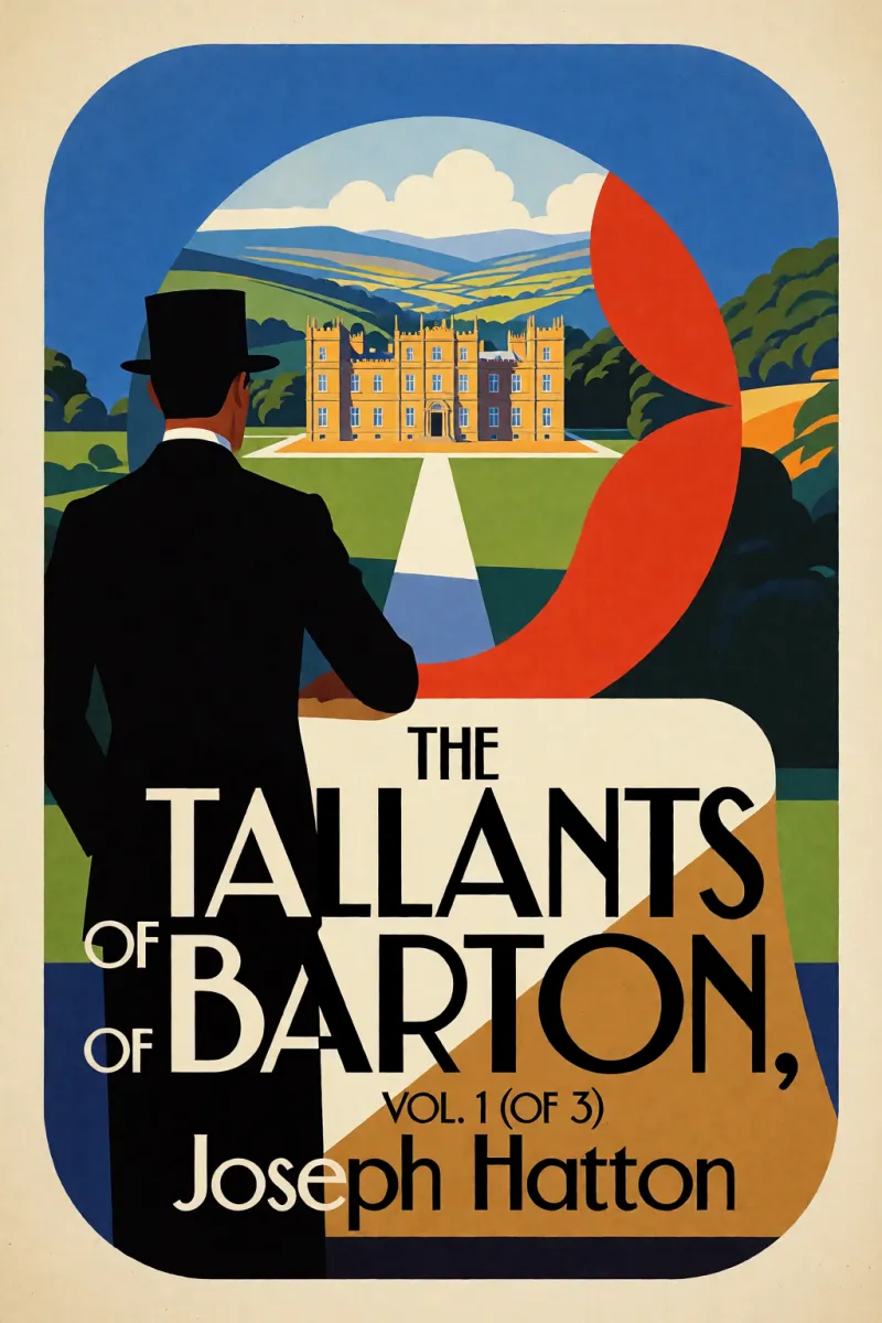 Cover of The Tallants of Barton, vol. 1 (of 3) by Joseph Hatton