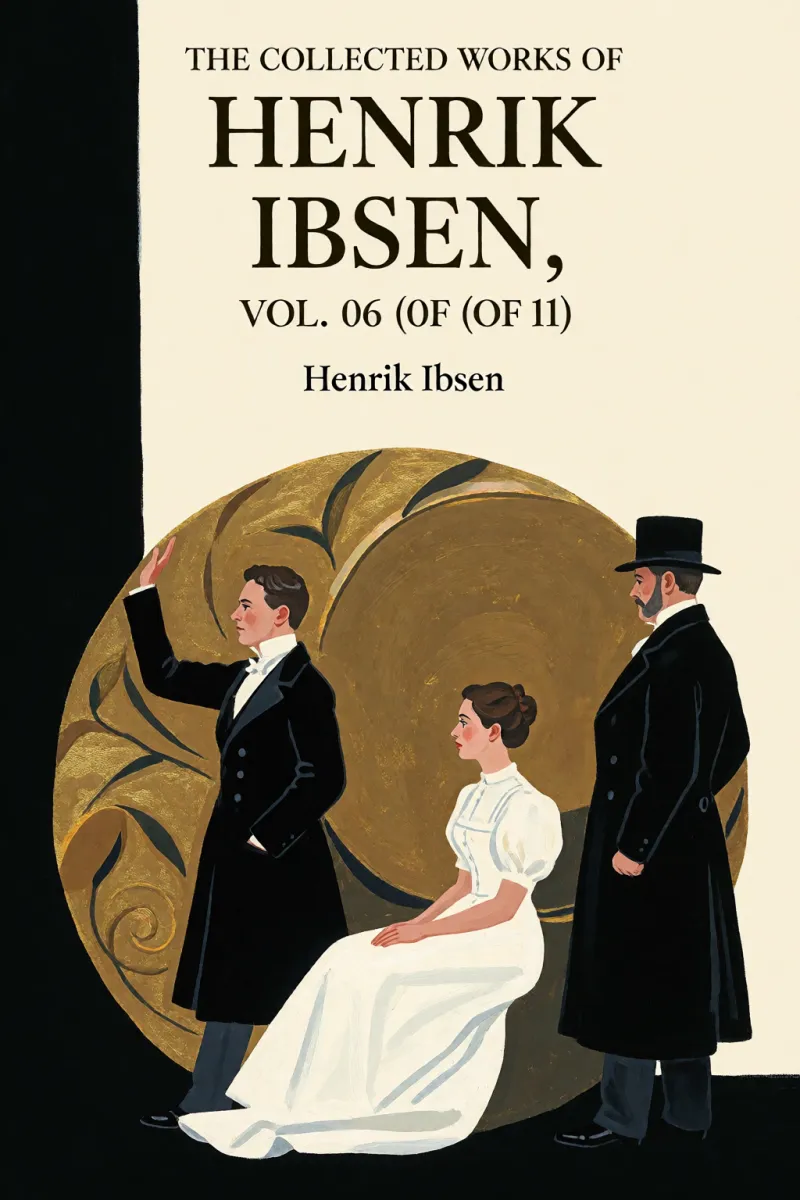 Cover of The collected works of Henrik Ibsen, Vol. 06 (of 11) by Henrik Ibsen