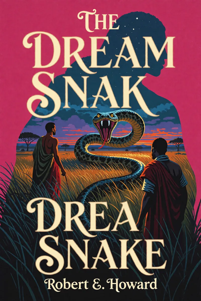 Cover of The dream snake by Robert E. Howard