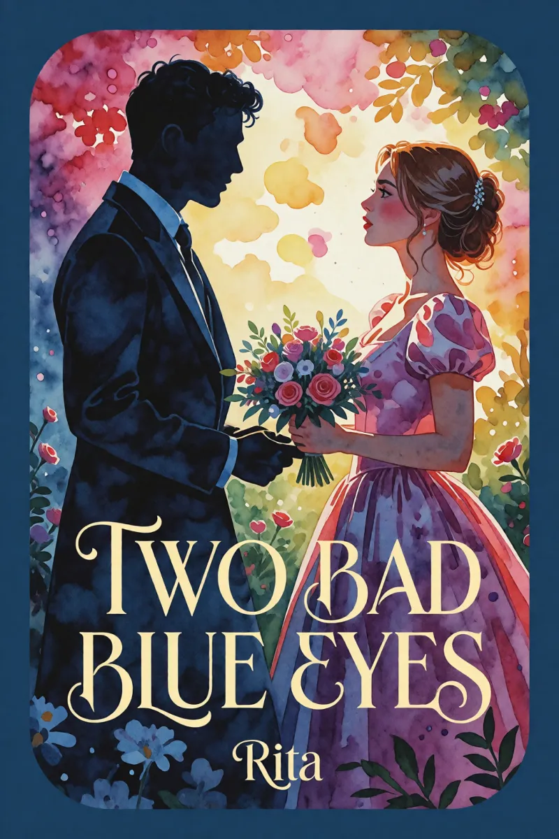 Cover of Two bad blue eyes by Rita