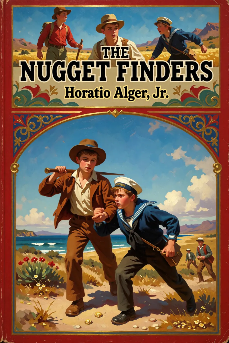 Cover of The nugget finders by Horatio Alger, Jr.