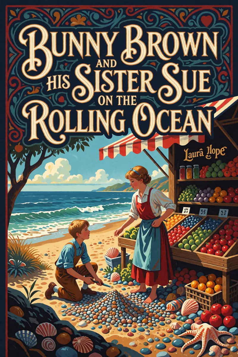 Cover of Bunny Brown and his sister Sue on the rolling ocean by Laura Lee Hope