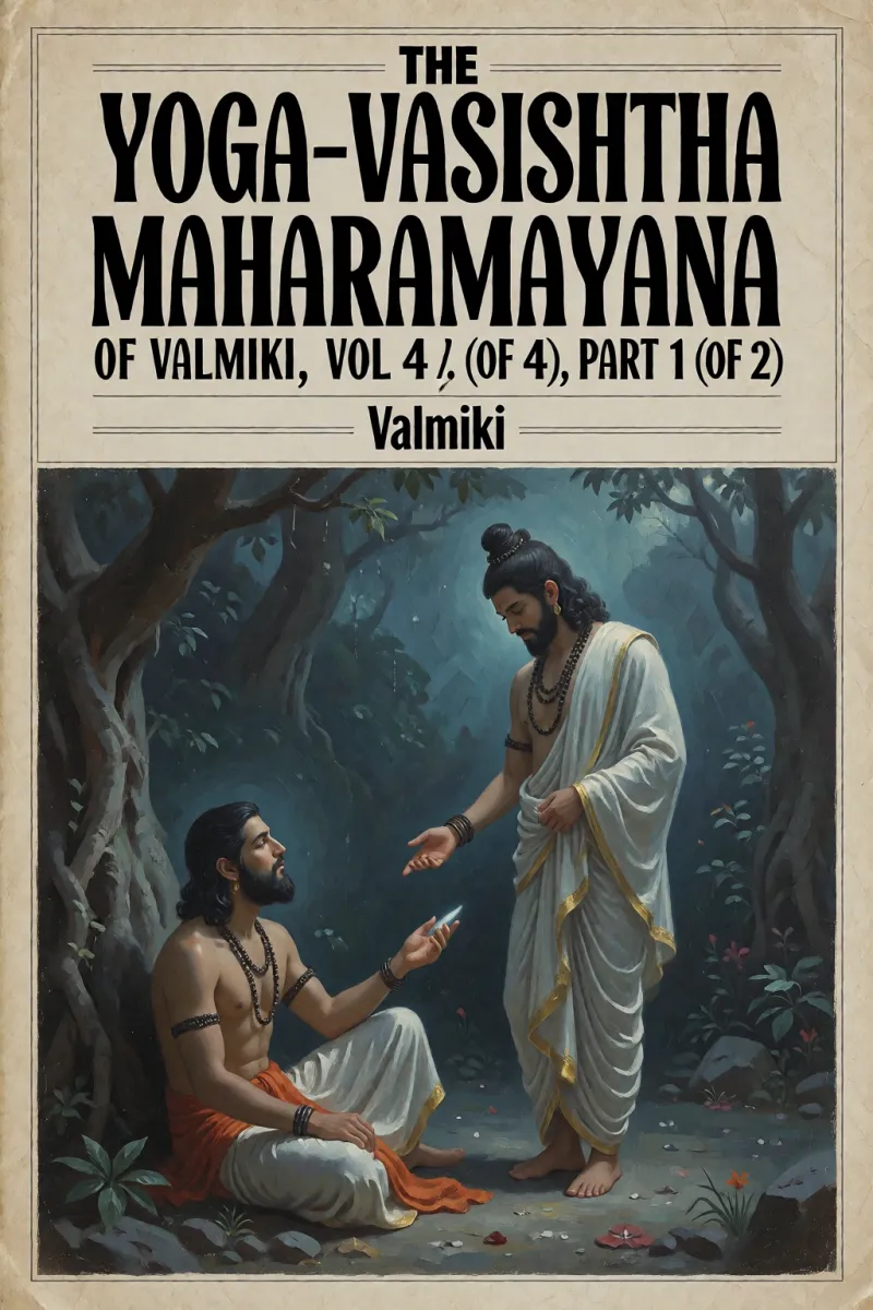 Cover of The Yoga-Vasishtha Maharamayana of Valmiki, Vol 4 (of 4), Part 1 (of 2) by Valmiki