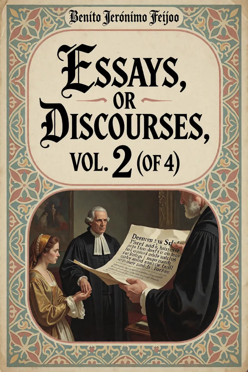 Cover of Essays, or discourses, vol. 2 (of 4) by Benito Jerónimo Feijoo