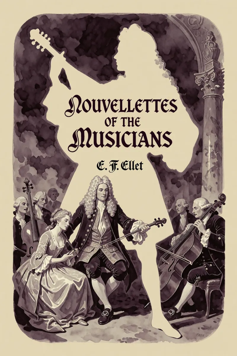 Cover of Nouvellettes of the musicians by E. F. Ellet