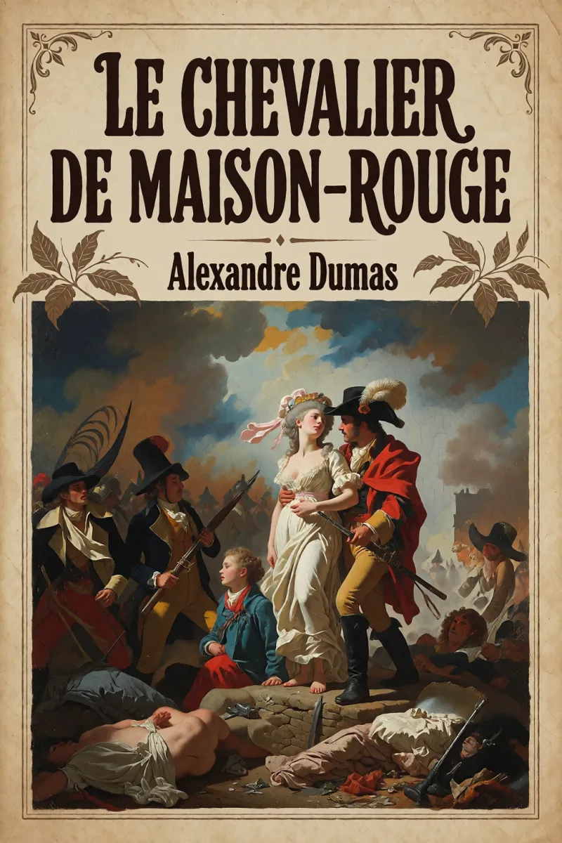 Cover of Le chevalier de Maison-Rouge by Alexandre Dumas