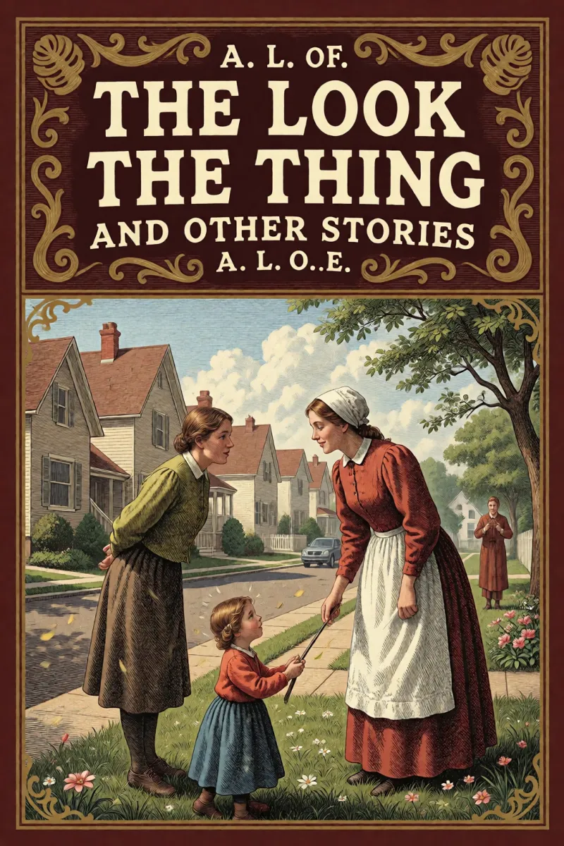 Cover of The look of the thing and other stories by A. L. O. E.