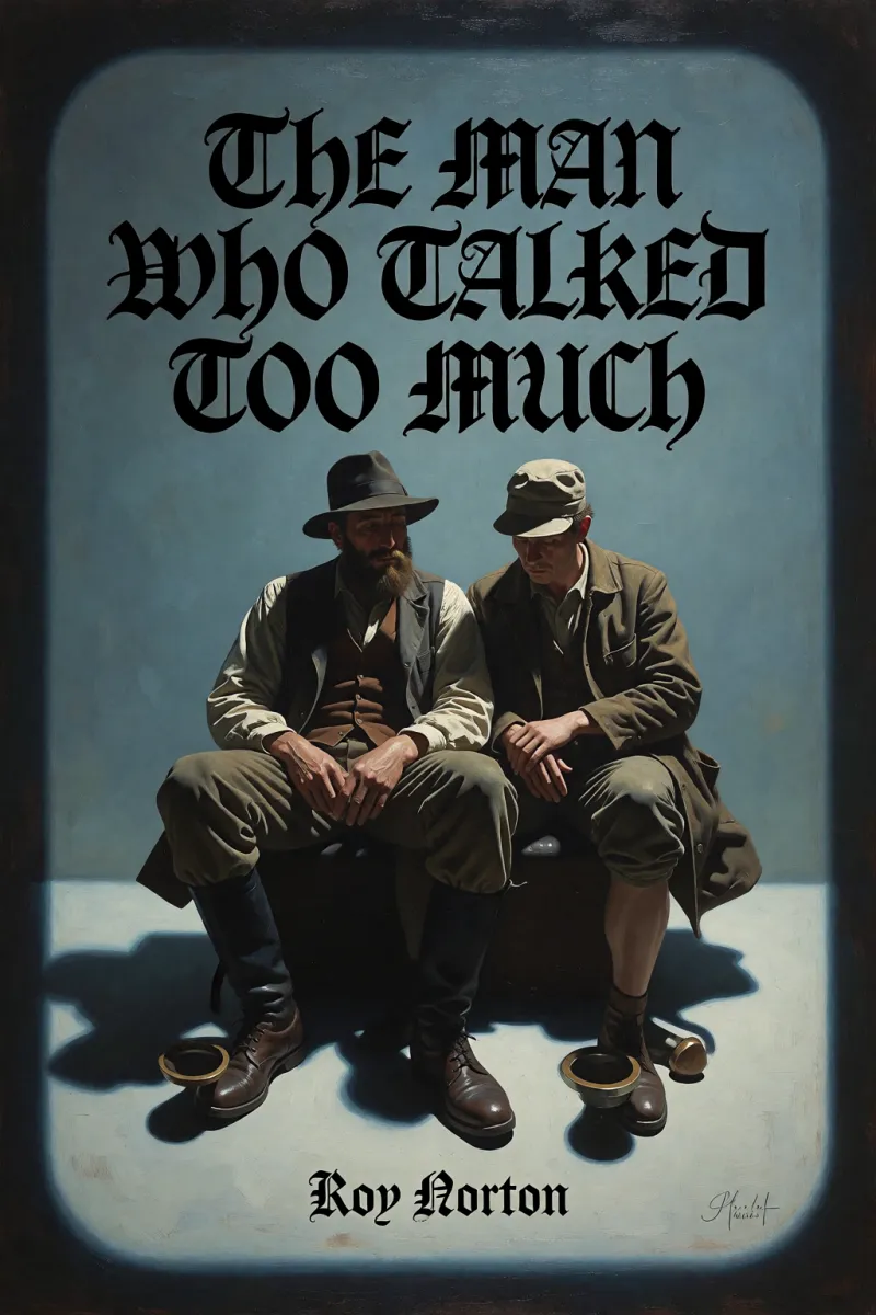 Cover of The man who talked too much by Roy Norton