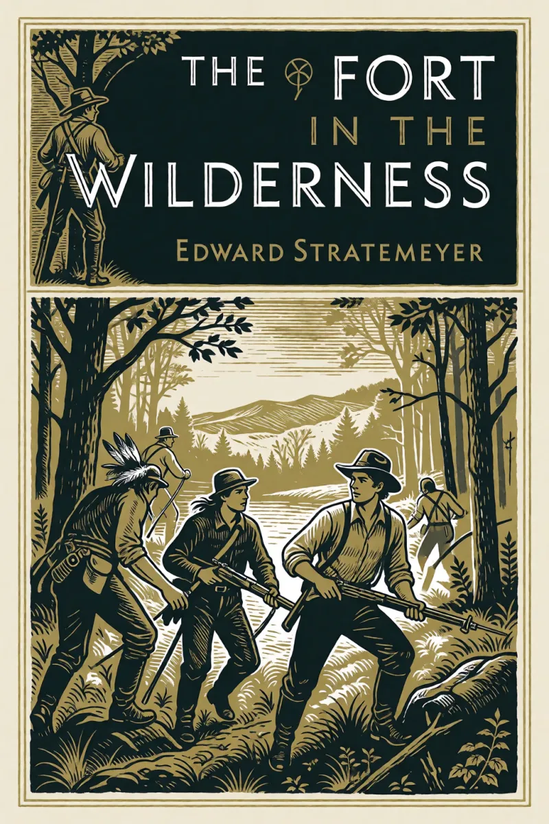 Cover of The fort in the wilderness by Edward Stratemeyer