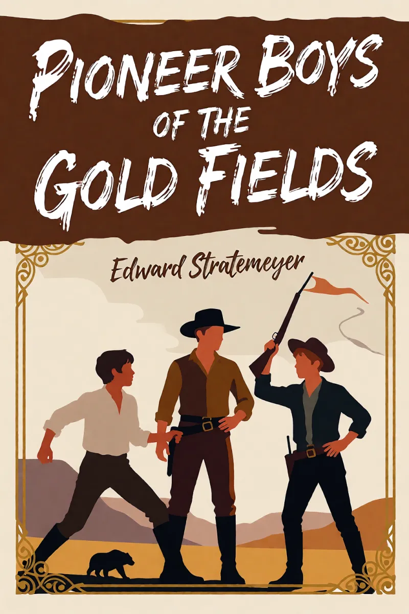 Cover of Pioneer boys of the gold fields by Edward Stratemeyer
