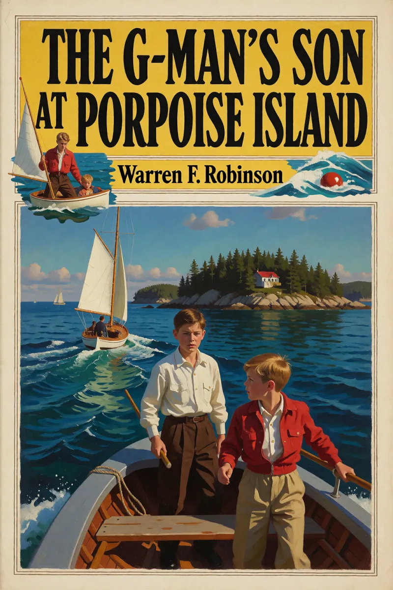 Cover of The G-man's son at Porpoise Island by Warren F. Robinson