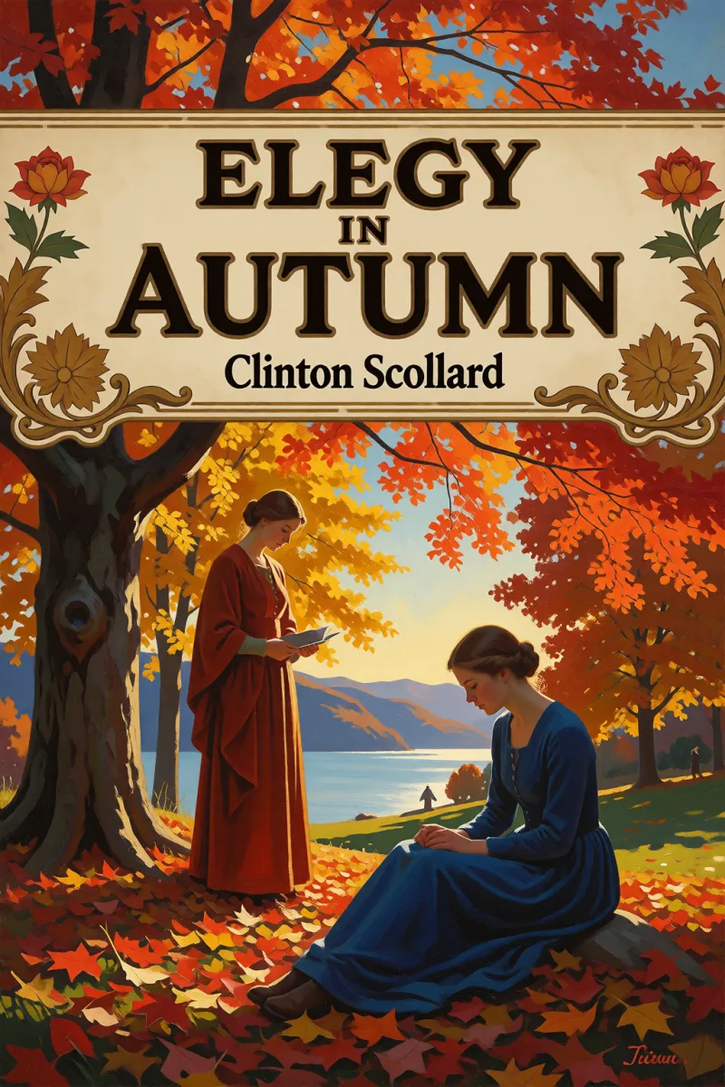 Cover of Elegy in Autumn by Clinton Scollard