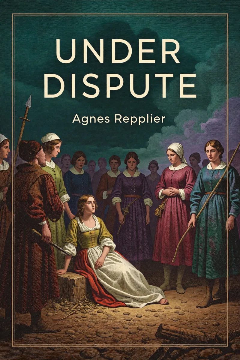 Cover of Under dispute by Agnes Repplier
