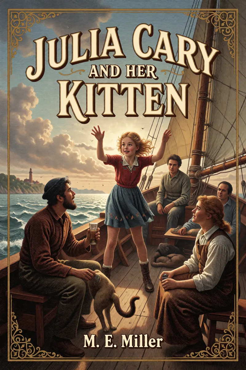 Cover of Julia Cary and her kitten by M. E. Miller
