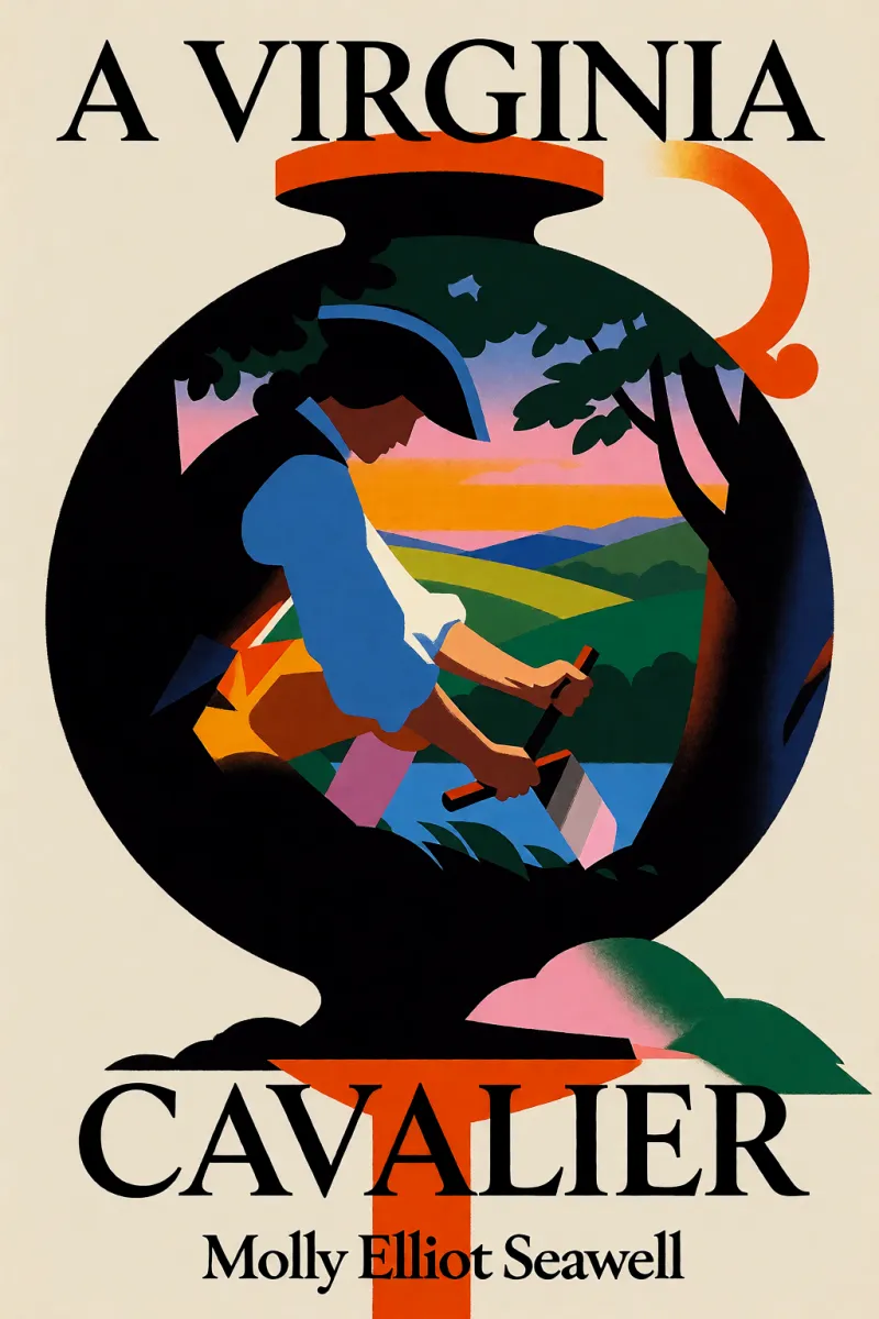Cover of A Virginia cavalier by Molly Elliot Seawell