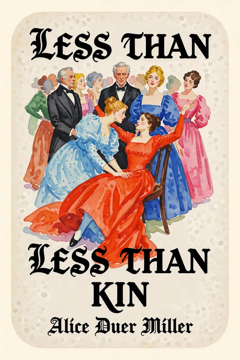 Cover of Less than kin by Alice Duer Miller
