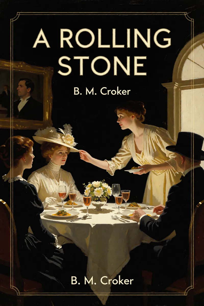 Cover of A rolling stone by B. M. Croker