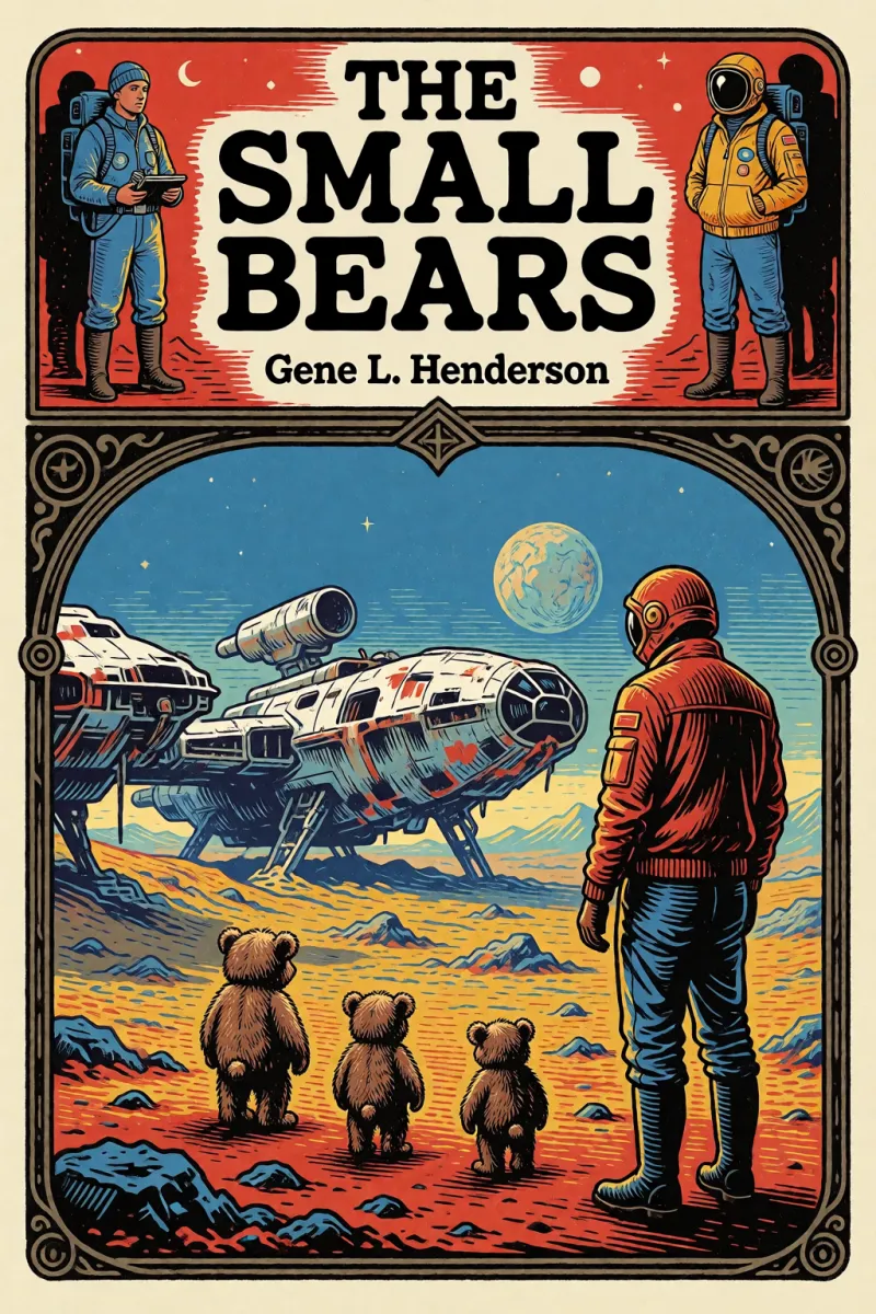 Cover of The small bears by Gene L. Henderson