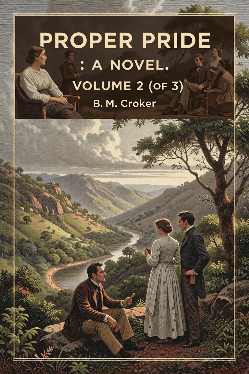 Cover of Proper pride : A novel. Volume 2 (of 3) by B. M. Croker