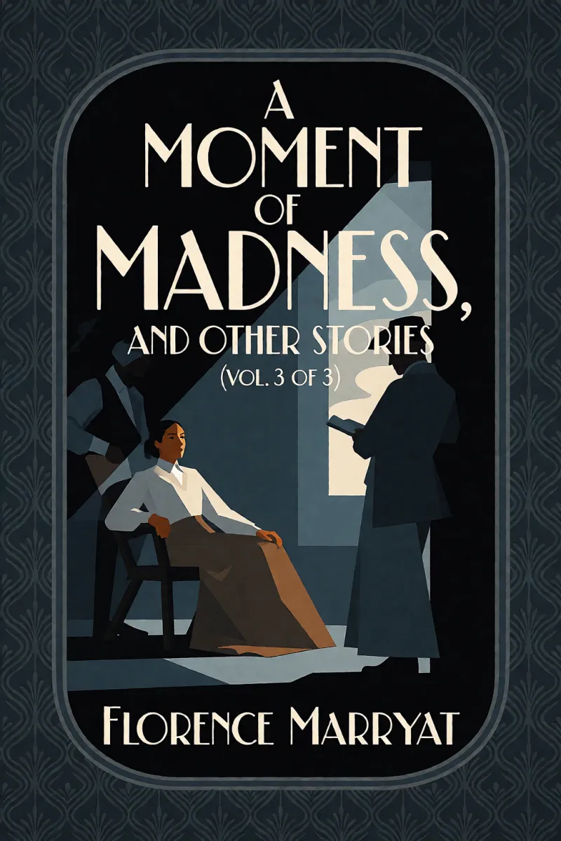Cover of A moment of madness, and other stories (vol. 3 of 3) by Florence Marryat