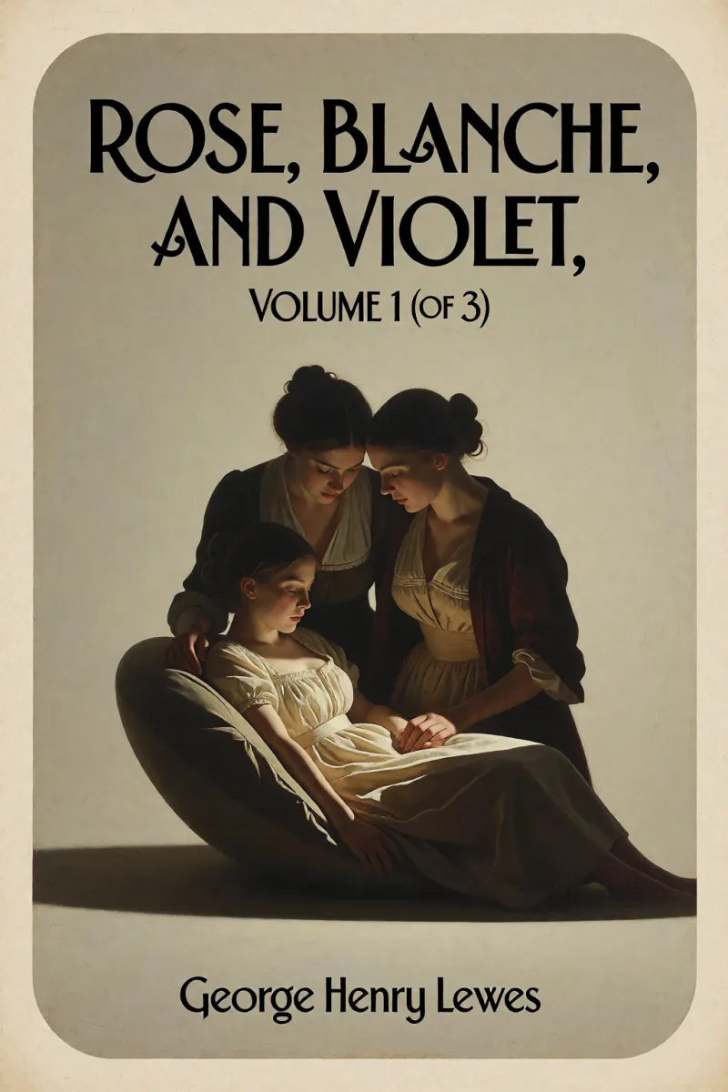 Cover of Rose, Blanche, and Violet, Volume 1 (of 3) by George Henry Lewes