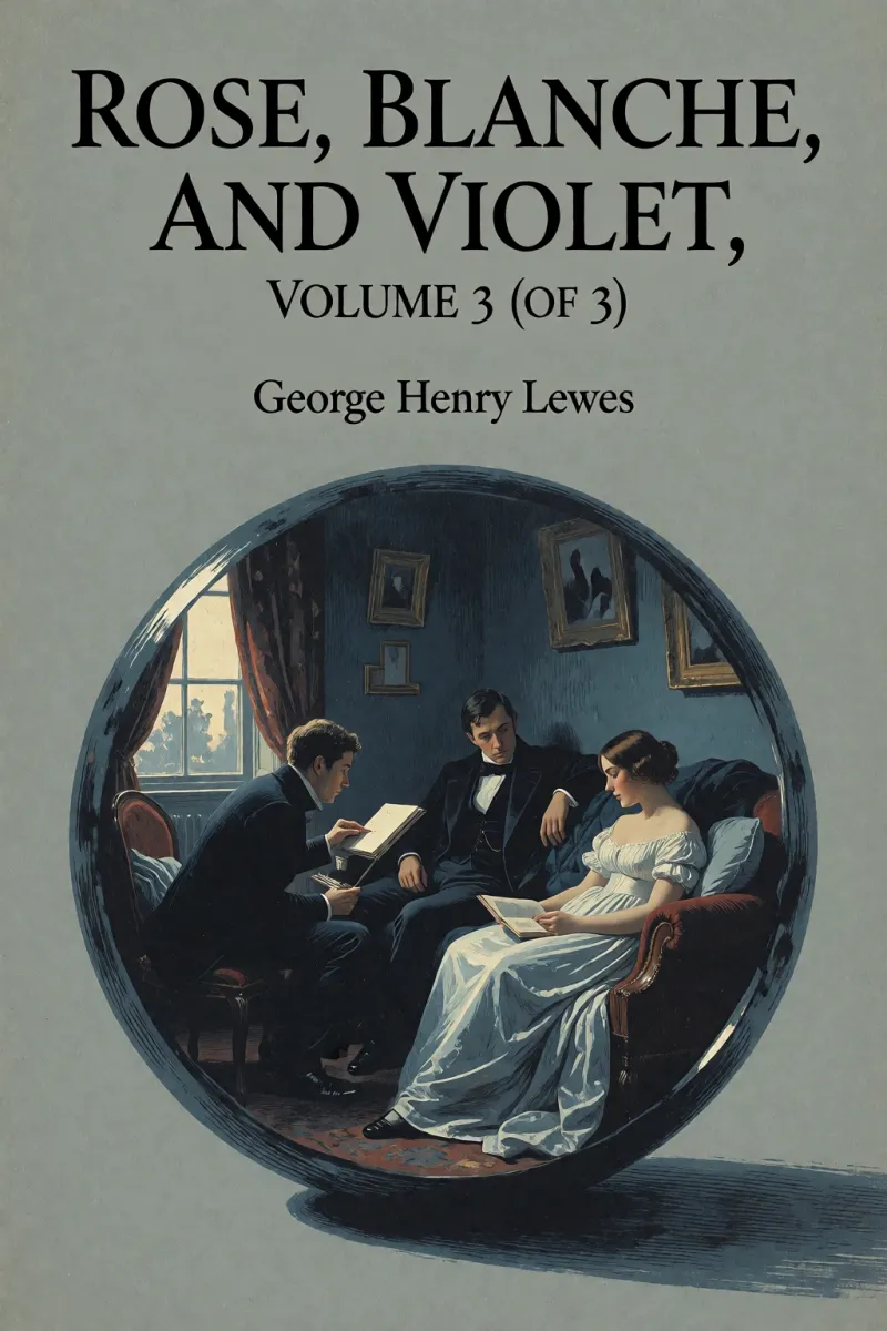 Cover of Rose, Blanche, and Violet, Volume 3 (of 3) by George Henry Lewes