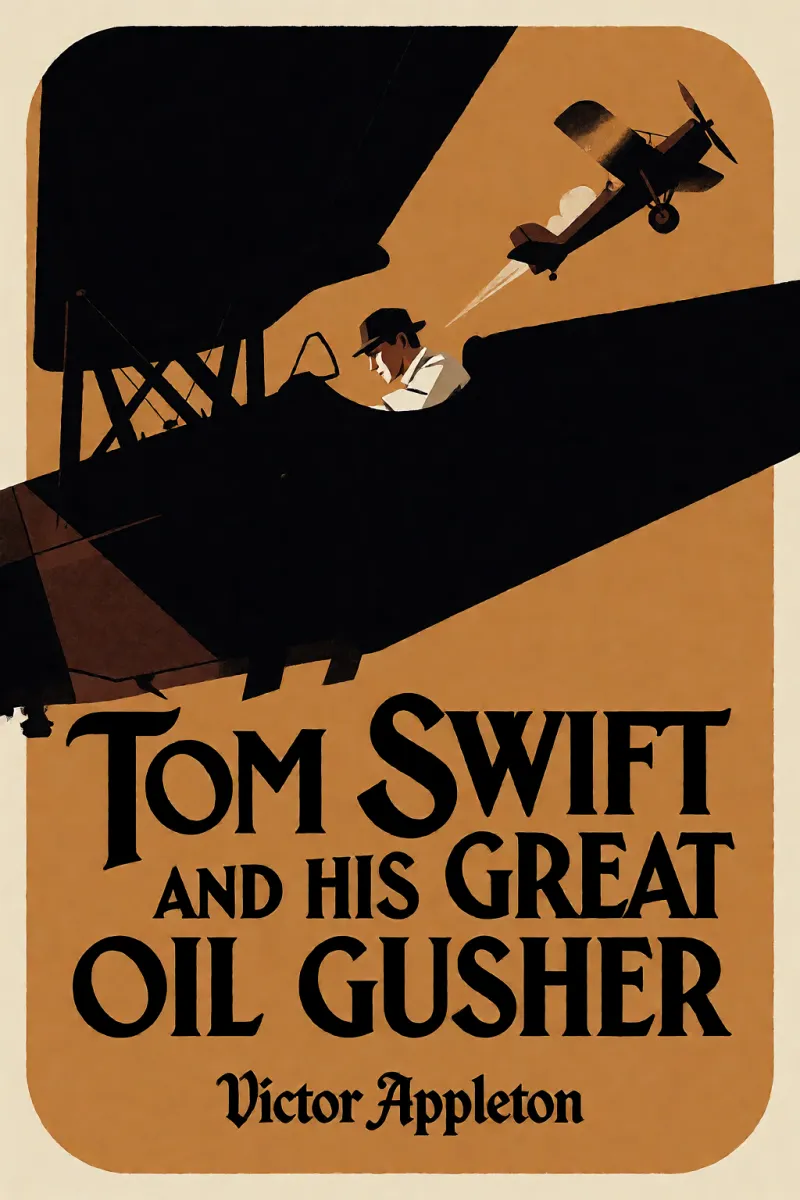Cover of Tom Swift and his great oil gusher by Victor Appleton