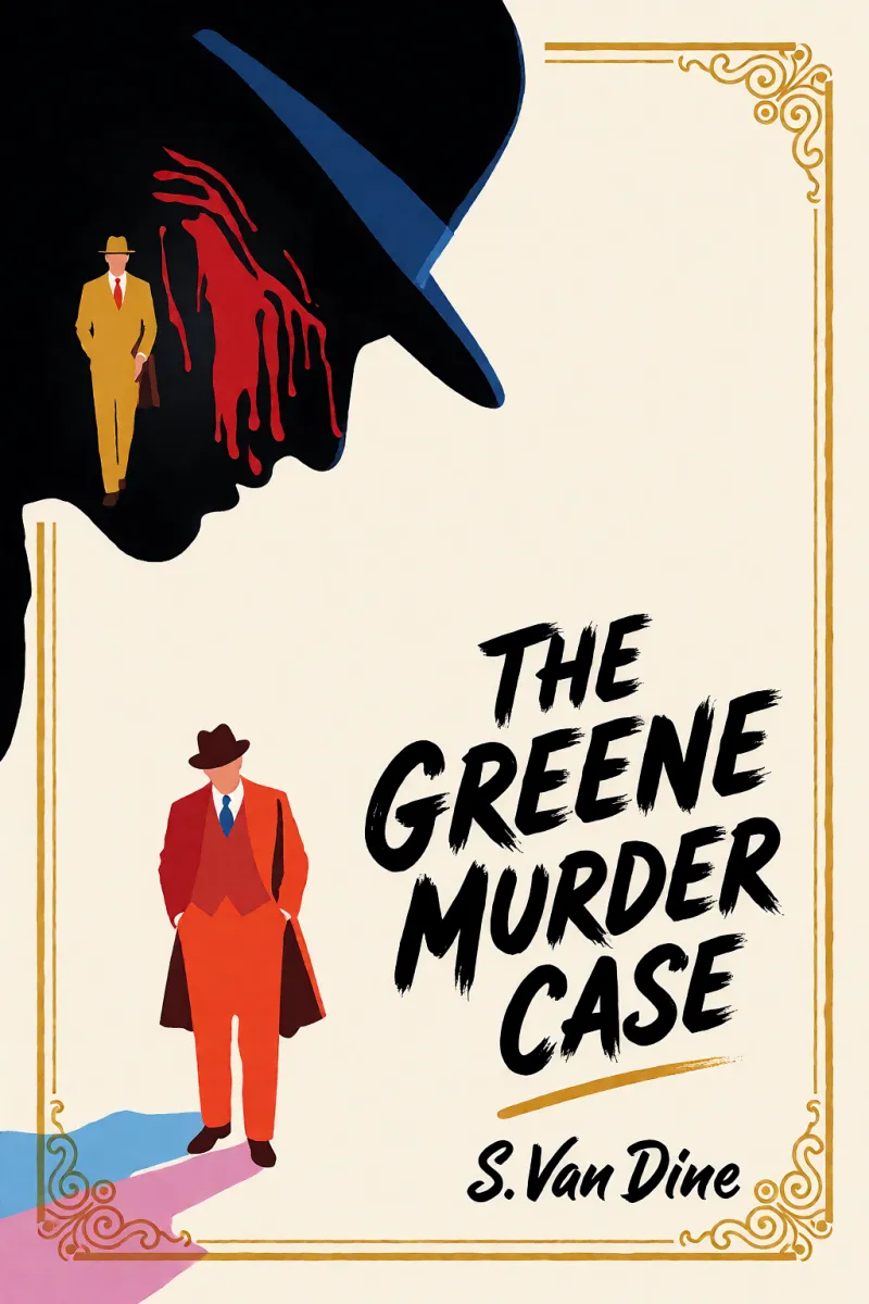 Cover of The Greene murder case by S. Van Dine